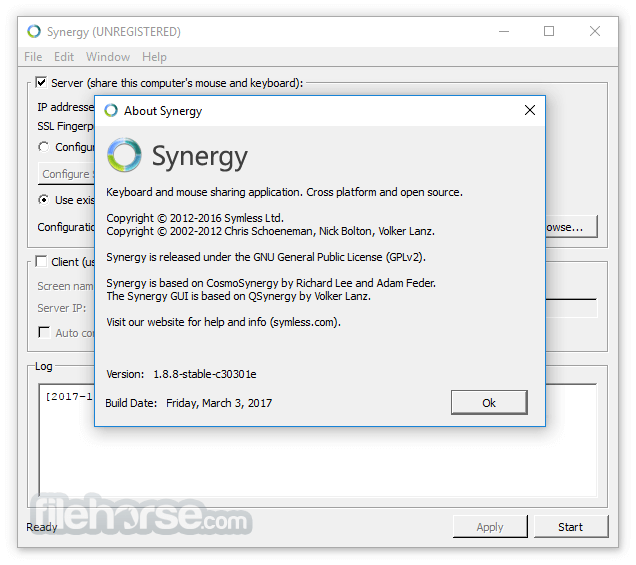 synergy download windows 10